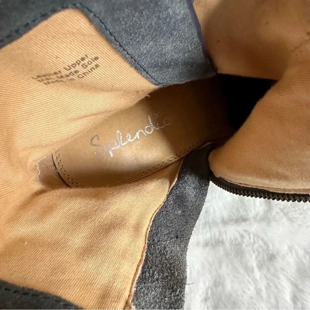 Splendid Women’s Callen Suede Buckle Ankle Bootie Size 9
